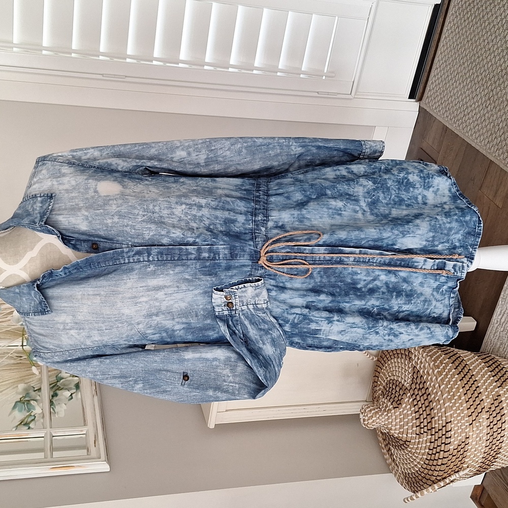 [M]Tunic Top/  Jean Dress